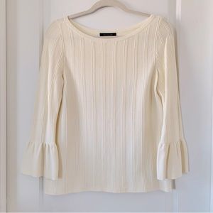Ann Taylor Sweater in cream white color